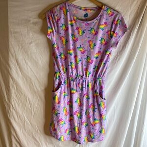 Girls Unicorn dress size 14